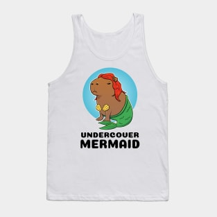 Undercover Mermaid Capybara Tank Top